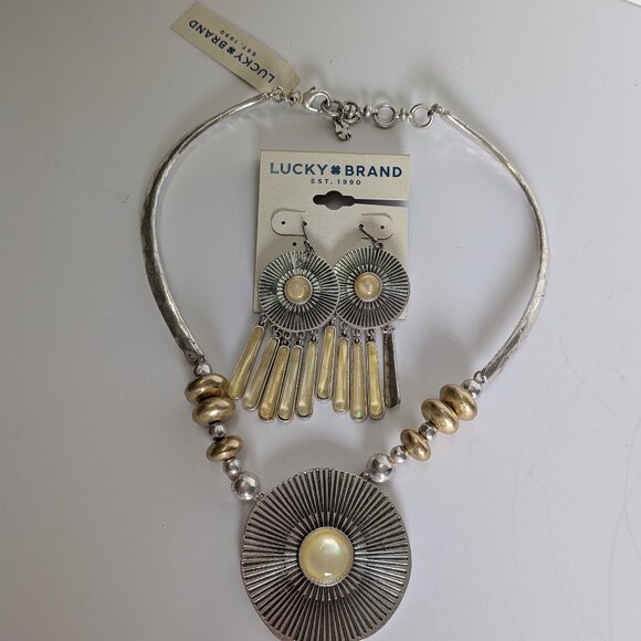 Lucky Brand Earring and Necklace Set - Picture 2 of 9